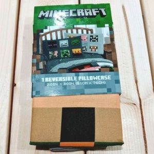 Minecraft Pillowcase Reversible 1 Pack Twin Size